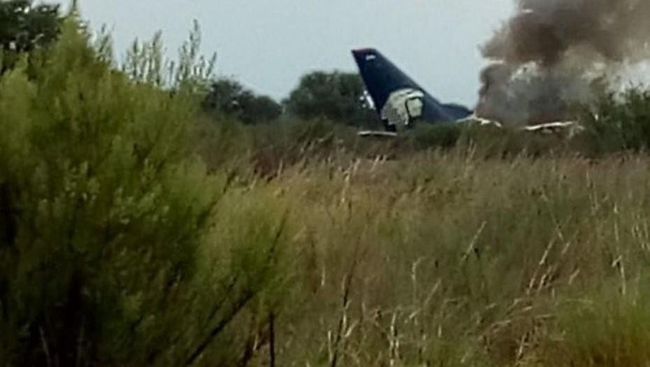 Accidente aéreo en aeropuerto de Durango - México