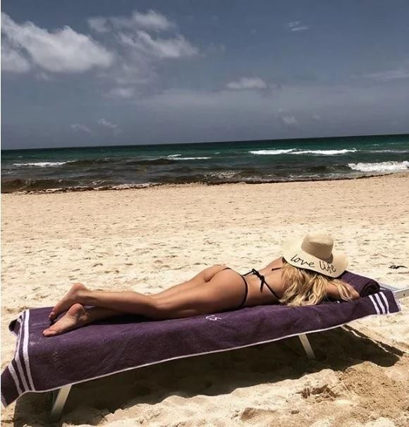 Laurita Fernández en Cancún