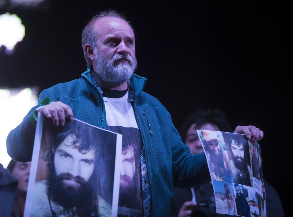 Marcha en Plaza de Mayo por Santiago Maldonado - NA -	