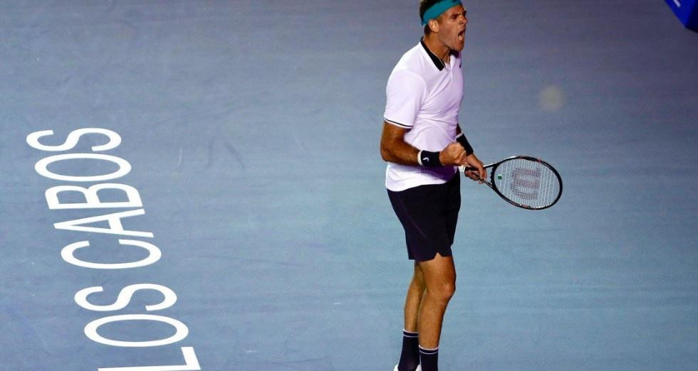 Triunfo de Del Potro en Los Cabos