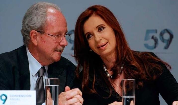 Carlos Wagner y Cristina Kirchner