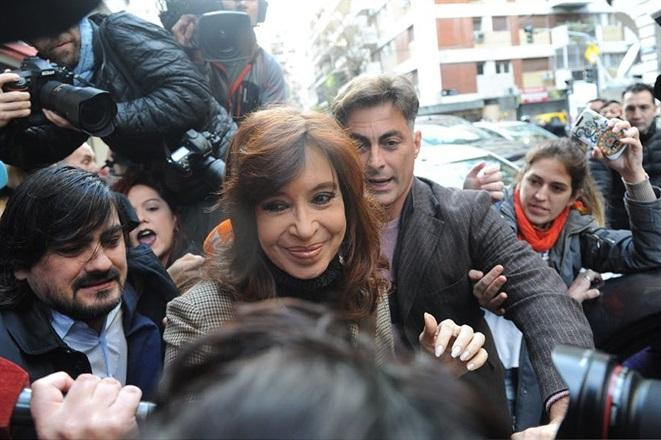 Cristina Kirchner - rumbo a Comodoro Py