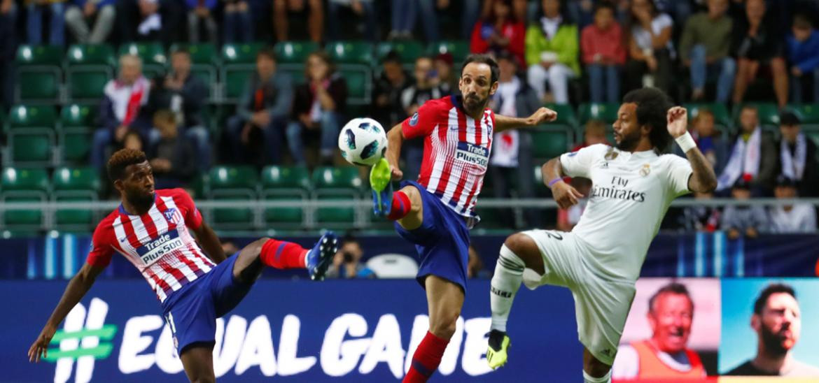 Supercopa de Europa: Atlético Madrid vs. Real Madrid (Reuters)