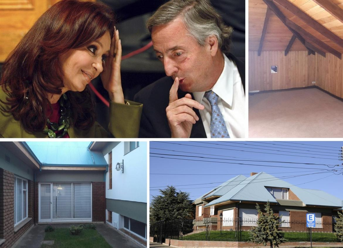 Casas de Néstor y Cristina Kirchner