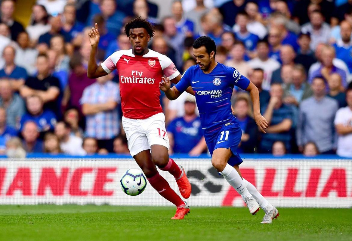 Arsenal - Chelsea Foto Twitter