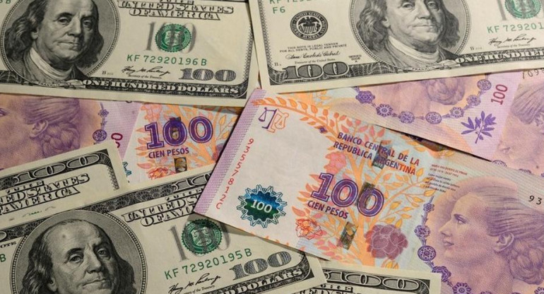 Dólares y pesos - Economía - Billetes
