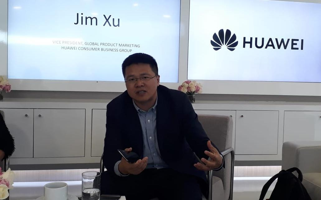 Jim Xu, alto directivo de Huawei