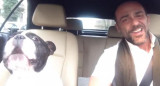 Perro canta canción de Rihanna con su dueño