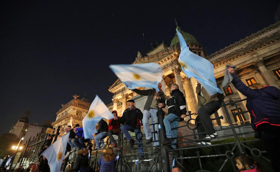 #21A - Marcha en el Congreso por el desafuero de Cristina Kirchner - REUTERS