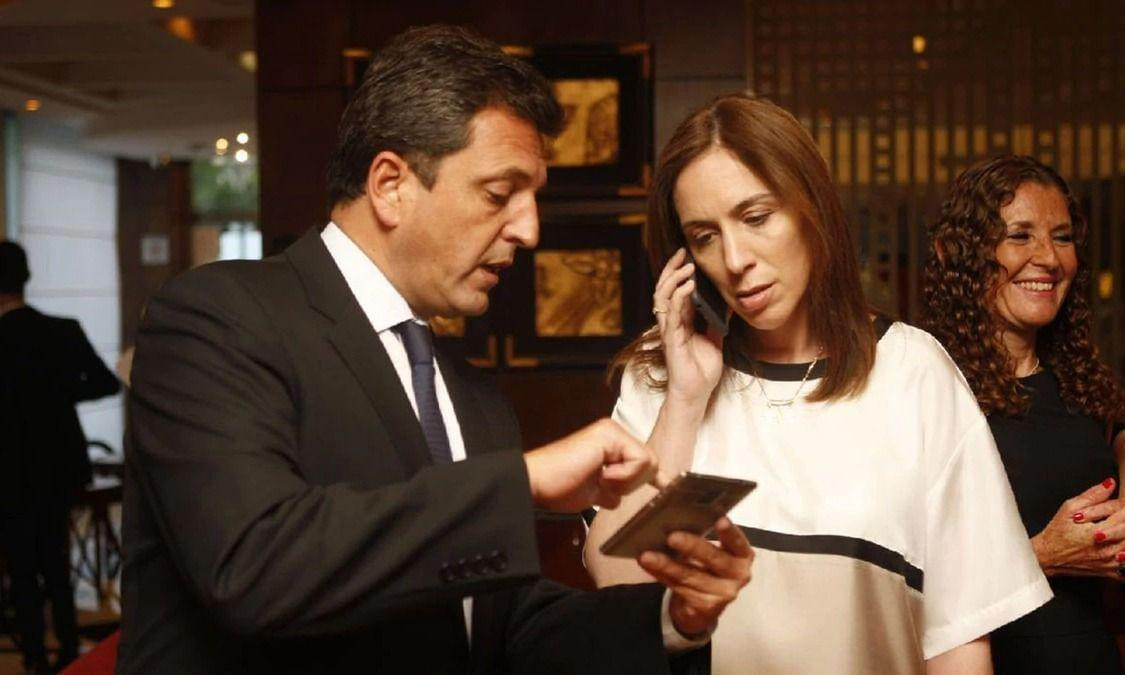 Sergio Massa y María Eugenia Vidal - Política