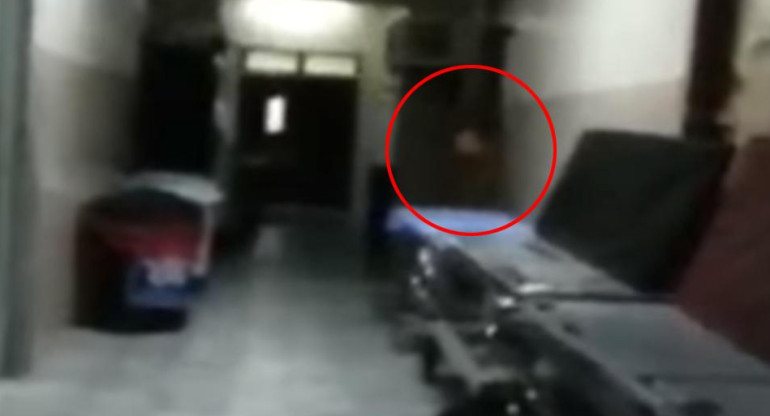 Video viral: pánico por tenebrosa aparición en hospital de Honduras	