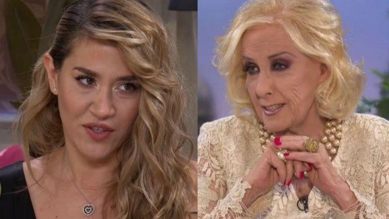 Jimena Barón y Mirtha Legrand