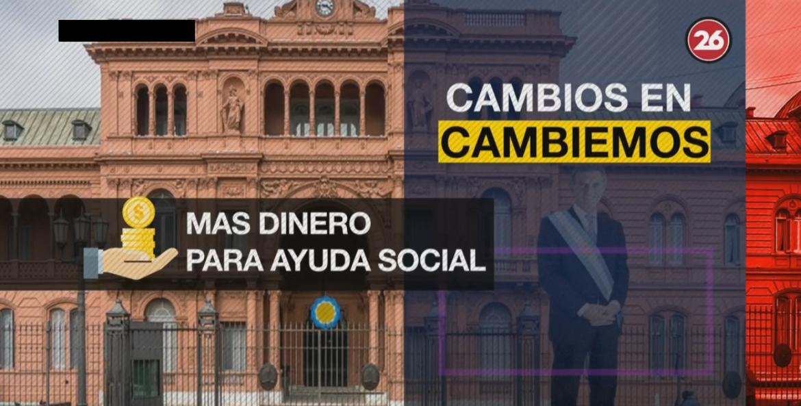 Placa - cambios en el Gobierno Canal 26