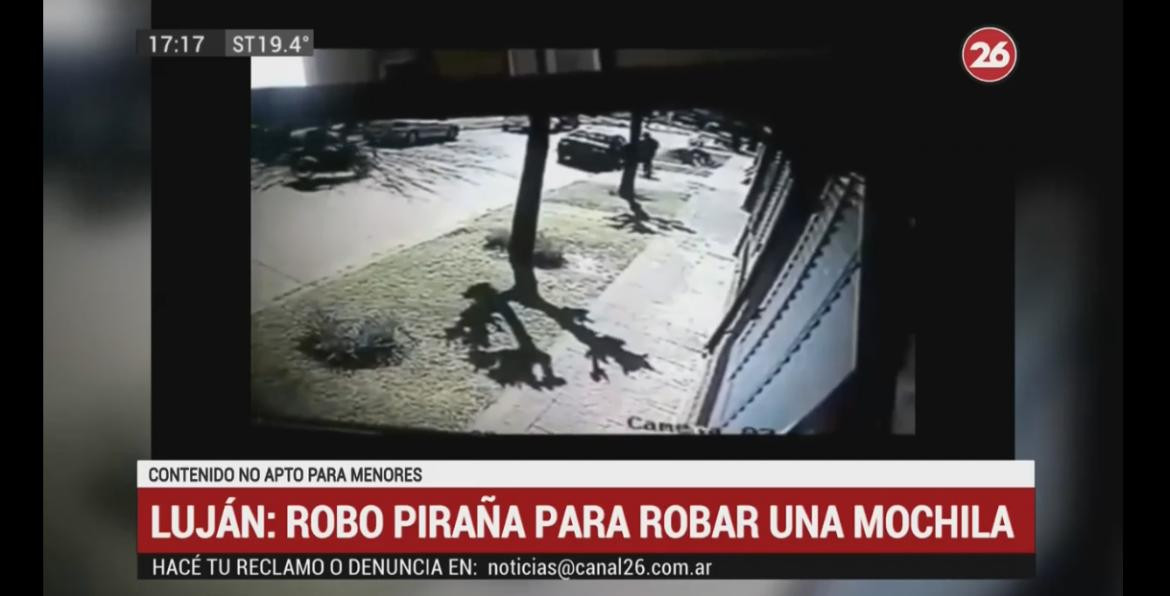 Robo piraña - Luján