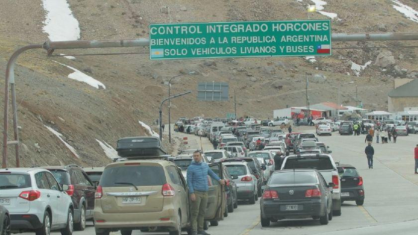 Turistas chilenos - Argentina economía