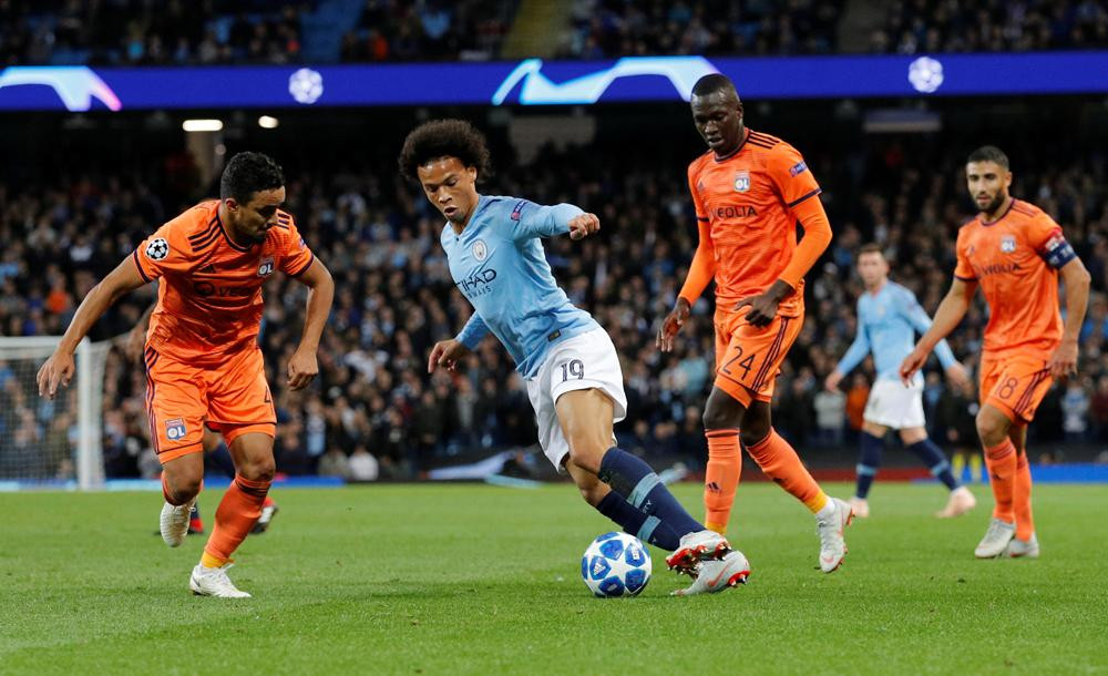 Manchester City vs. Olympique Lyonnais - Champions League (Reuters)