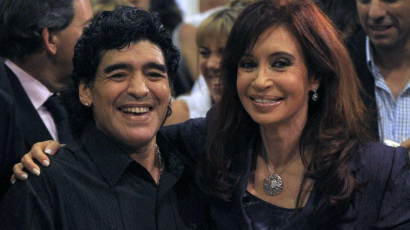 Cristina Kirchner - Maradona 