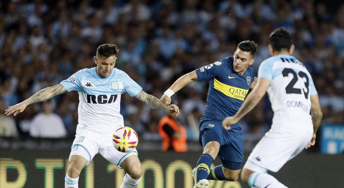 Racing vs. Boca, Superliga, Fútbol, deportes