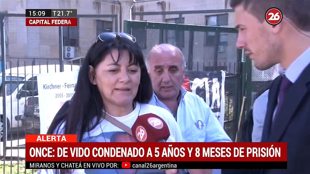 De Vido condenado, tragedia de Once, familiares de víctimas, Canal 26