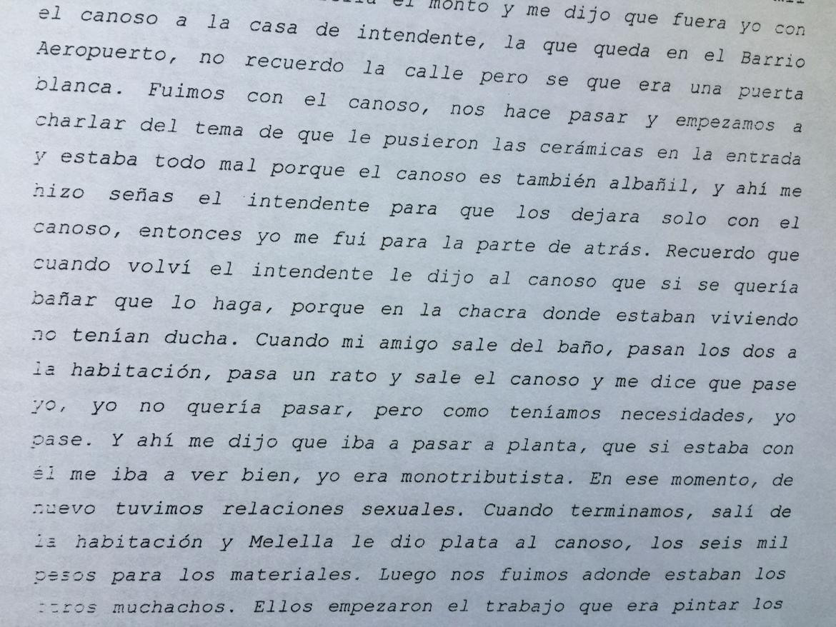 Gustavo Melella - intendente denunciado