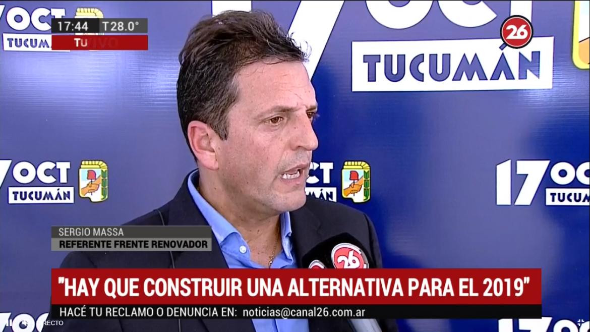 Día de la Lealtad, 17 de octubre, Sergio Massa, peronismo, política, Canal 26