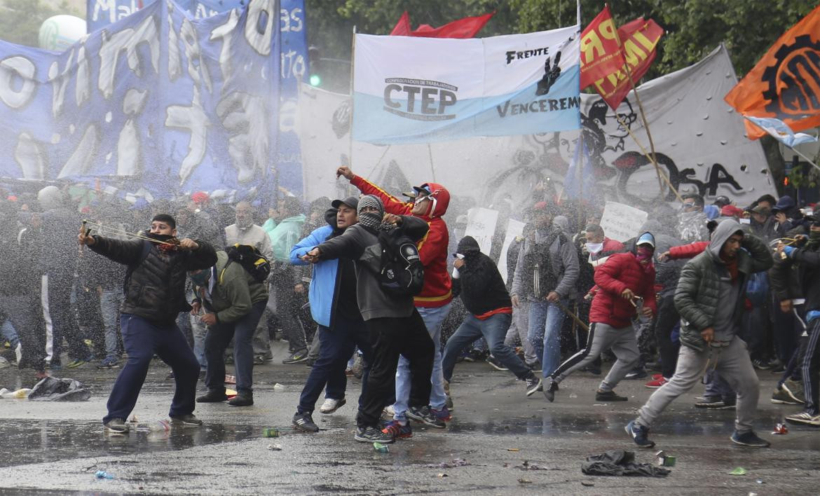 Incidentes frente al Congreso por Presupuesto 2019, política, NA