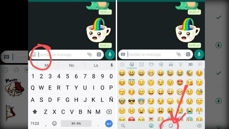 Stickers divertidos de WhatsApp