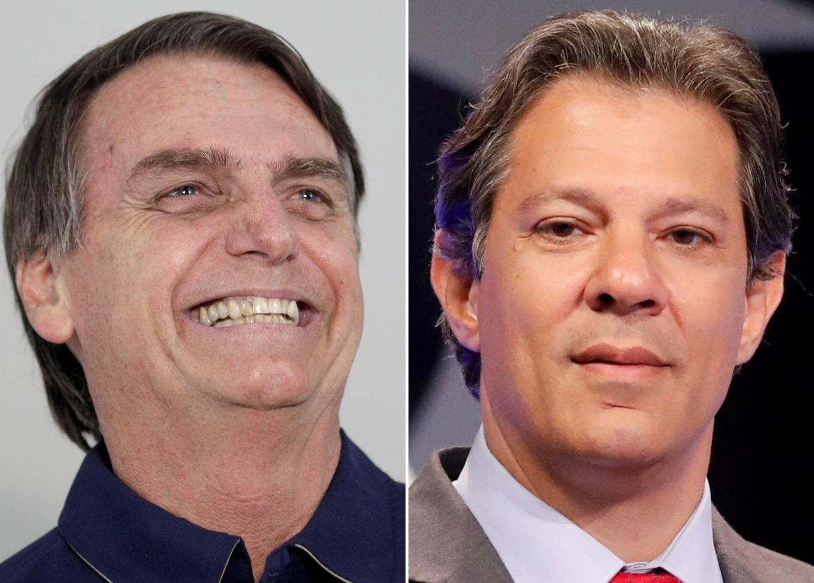 Brasil - Bolsonaro y Haddad