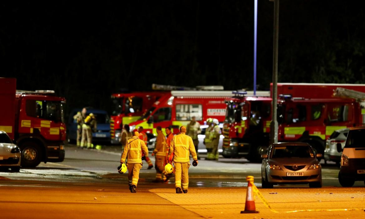 Accidente Leicester - Reuters