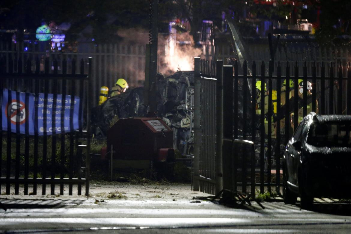 Accidente Leicester - Reuters