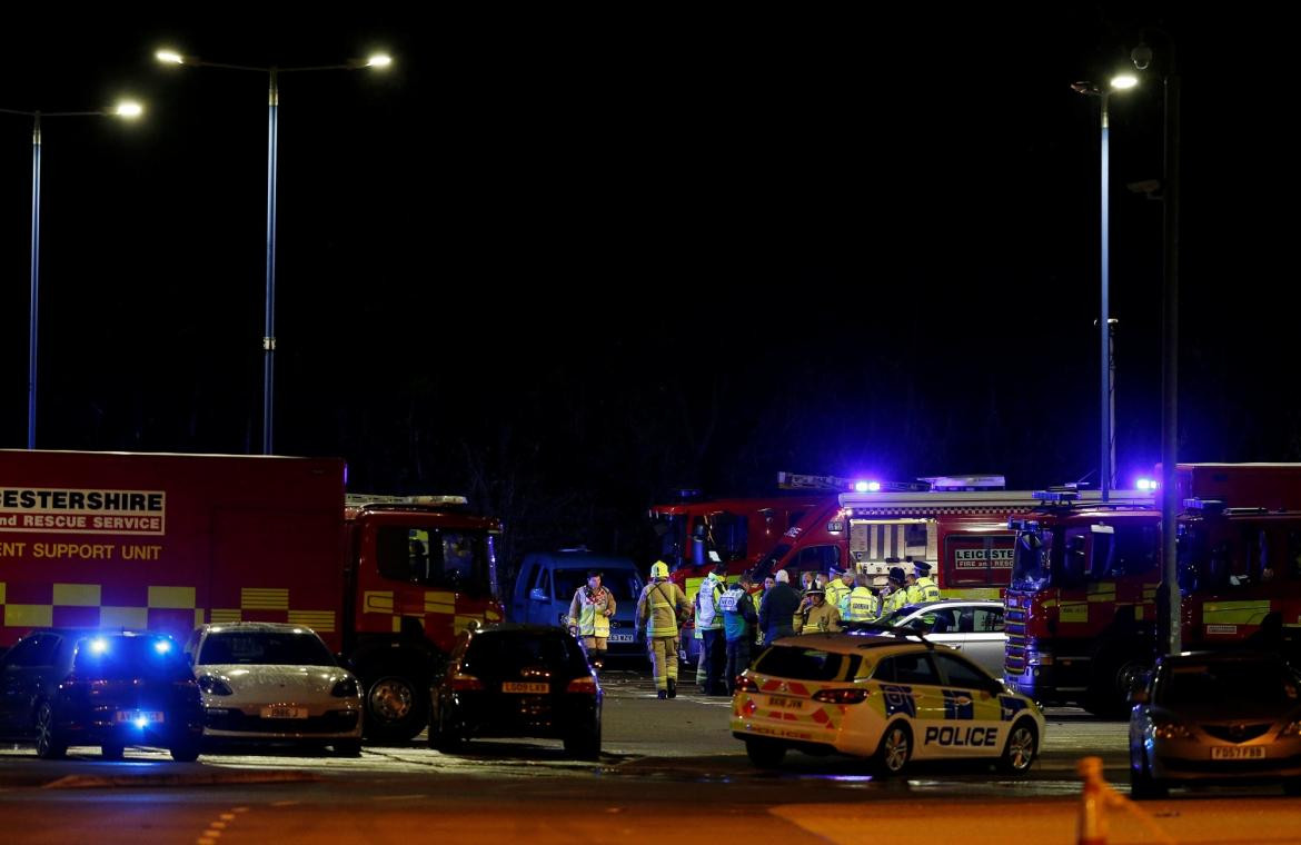 Accidente Leicester - Reuters