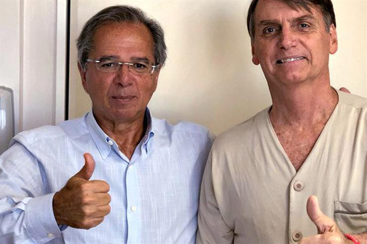 Paulo Guedes, Jair Bolsonaro, elecciones en Brasil