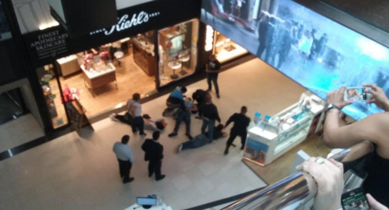 Tensión en shopping de Palermo: detienen a narcotraficante	