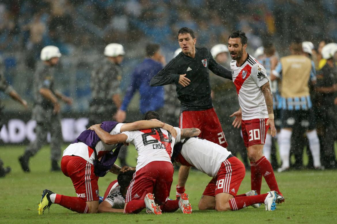 Victoria de River ante Gremio en Copa Libertadores (Reuters)