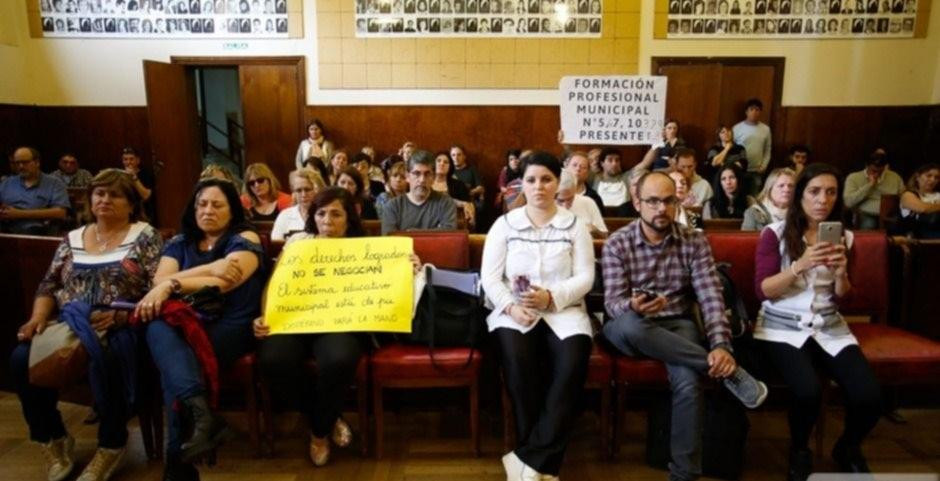 Docentes municipales de Mar del Plata, Foto 0223