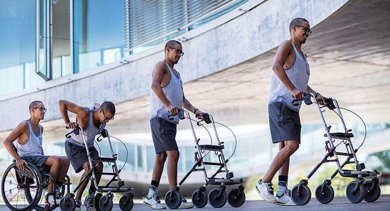Parapléjicos tratados con estimulación eléctrica consiguen andar de nuevo