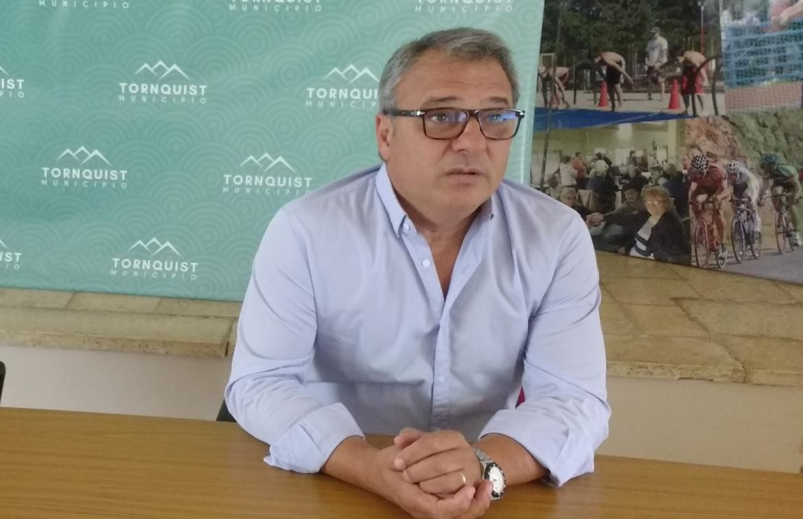 Sergio Bordoni, intendente de Tornquist