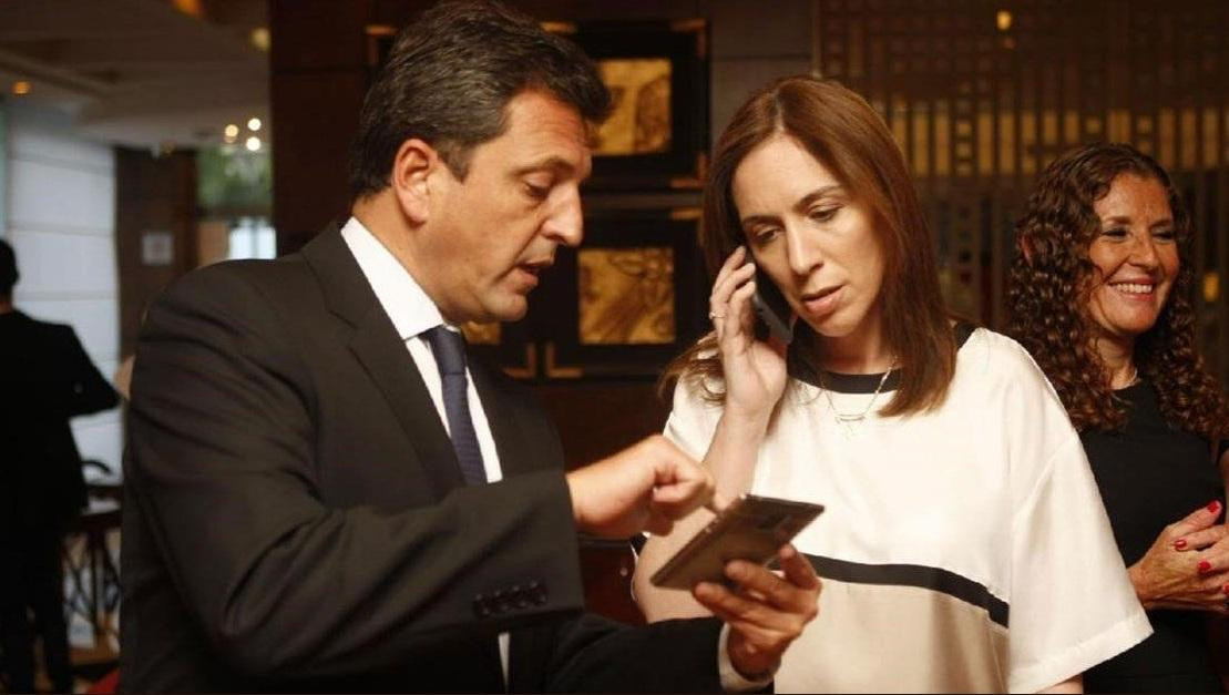 Sergio Massa y María Eugenia Vidal