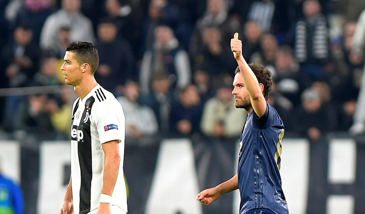 Juventus vs. Manchester United, Champions League, Fútbol, Reuters