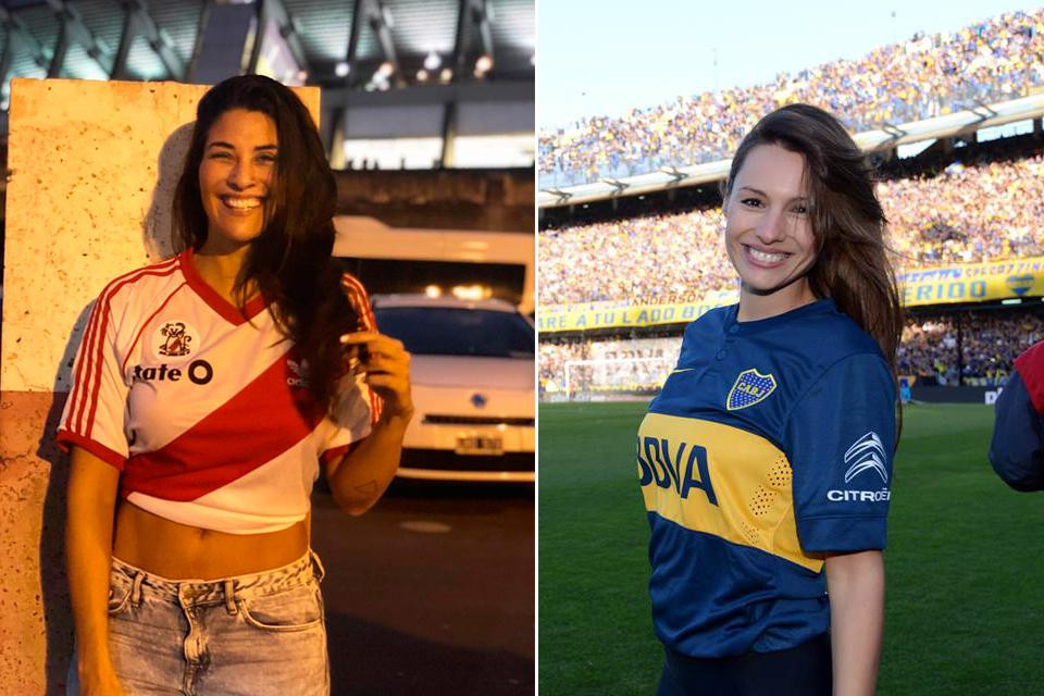 Boca vs. River - Ivana Nadal vs. Pampita