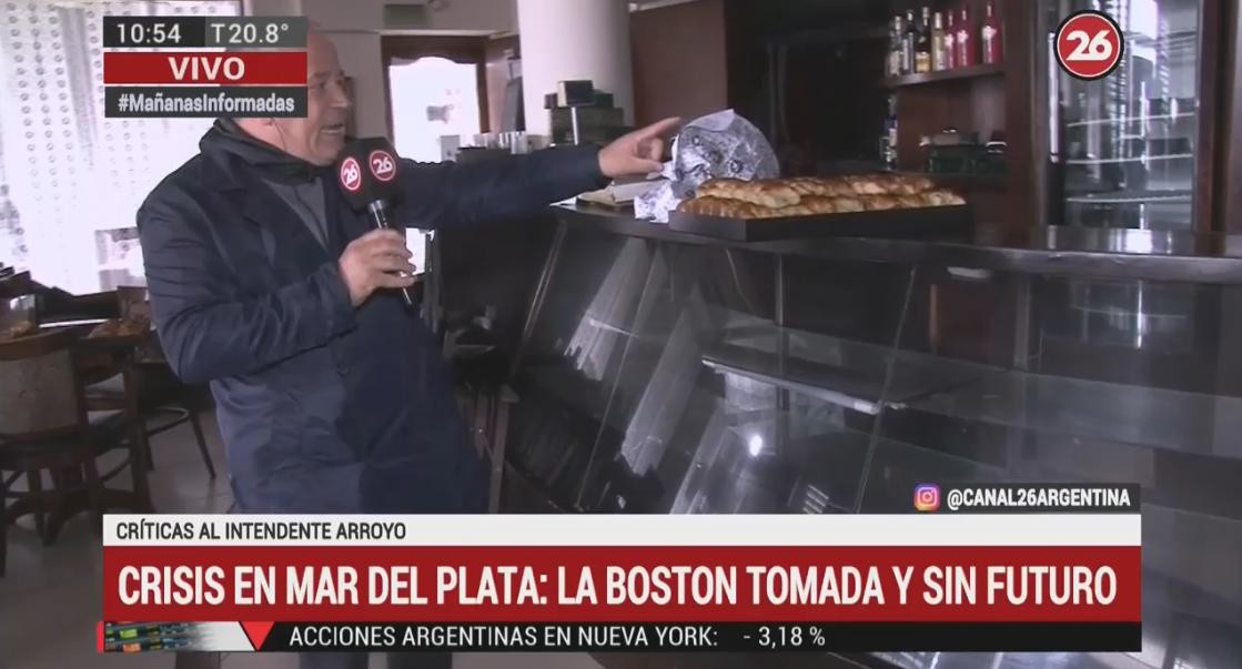 La Boston - Mar del Plata reclamo trabajadores