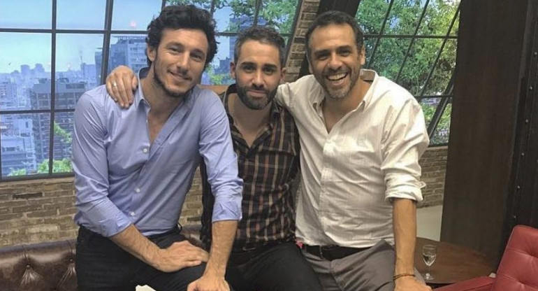 Pico Mónaco, Pollo Álvarez y Mariano Zabaleta, Con amigos así, televisión, KZO