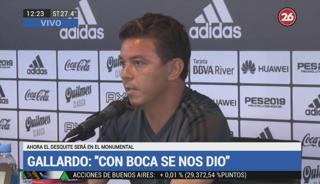 Marcelo Gallardo - Conferencia de prensa