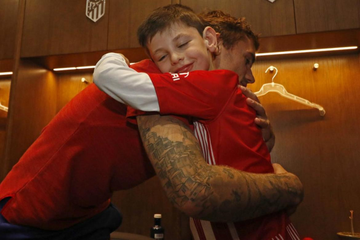 Antoine Griezman y Manu