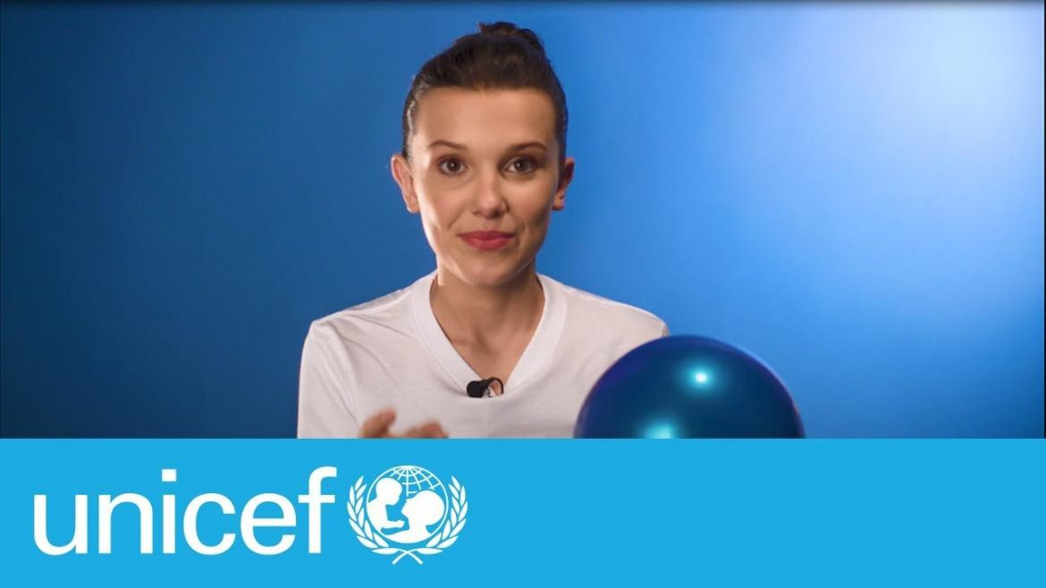 Millie Bobby Brown en UNICEF