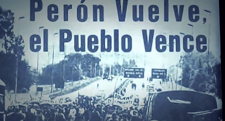 Día del Militante: regreso de Juan Domingo Perón en 1972