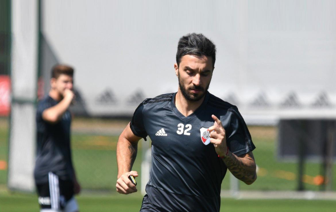 Ignacio Scocco, River Plate, fútbol, Copa Libertadores, deportes (Twiiter: River Plate)