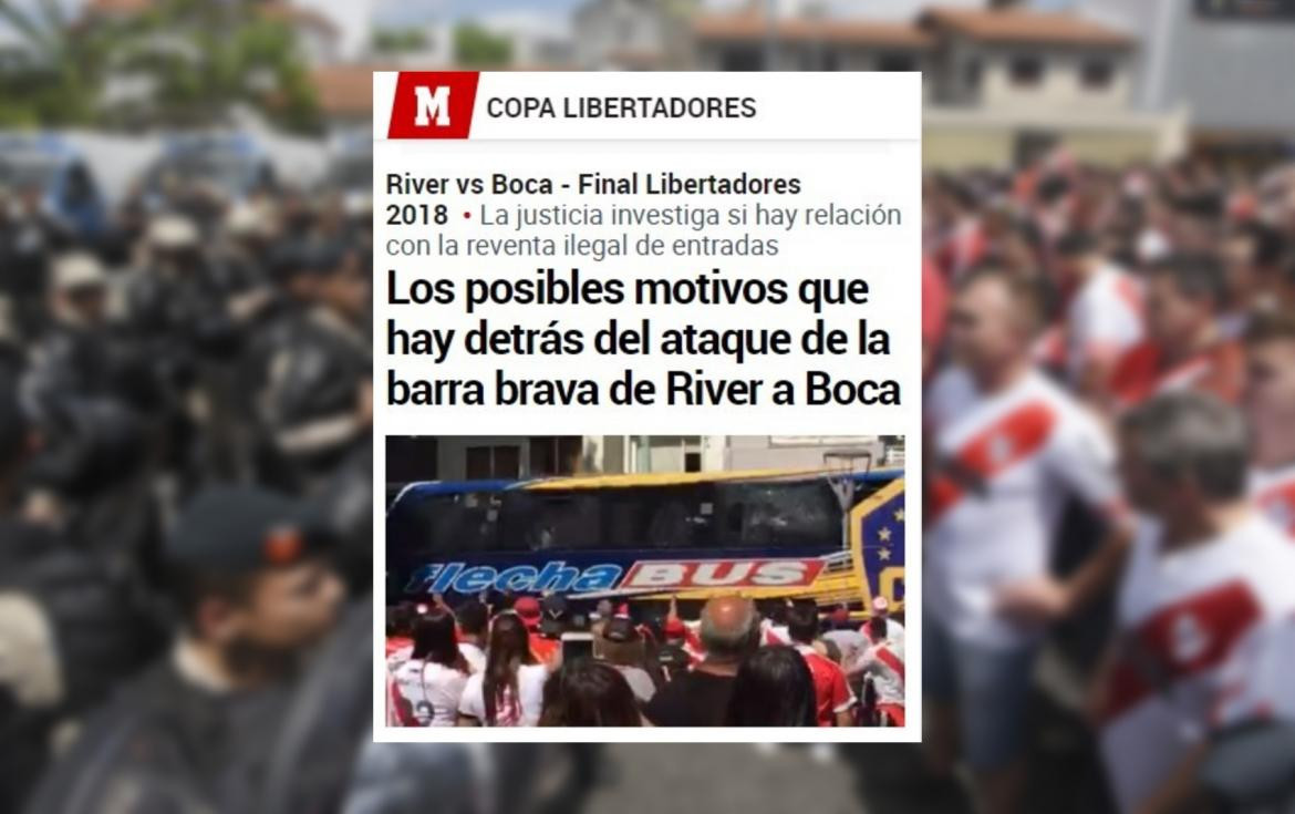 Superfinal de Libertadores postergada: el escándalo visto por los medios del mundo