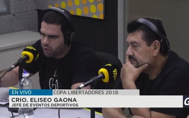 Debate en radio de Paraguay sobre operativo policial del River - Boca