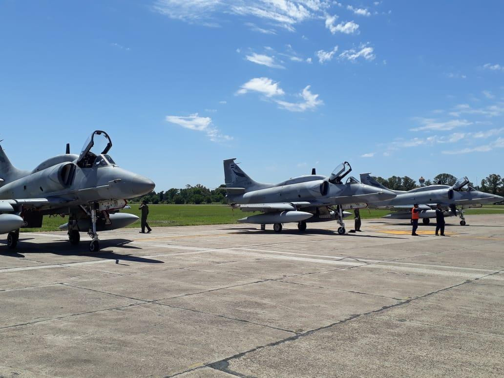 Avión de la seguridad de Estados Unidos por la seguridad de Trump